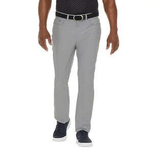 NEW Greg Norman Ultimate 5 Pocket Tech Pants Men's 38X30 Stretch Gray